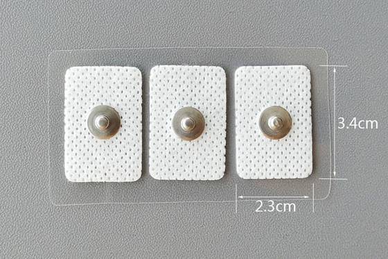 пусковые площадки электрода полиуретана 3.9mm 2.3cm*3.4cm ECG